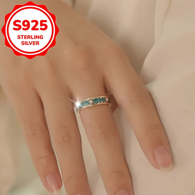 Women's Elegant Pattern S925 Ring, Exquisite Gift
